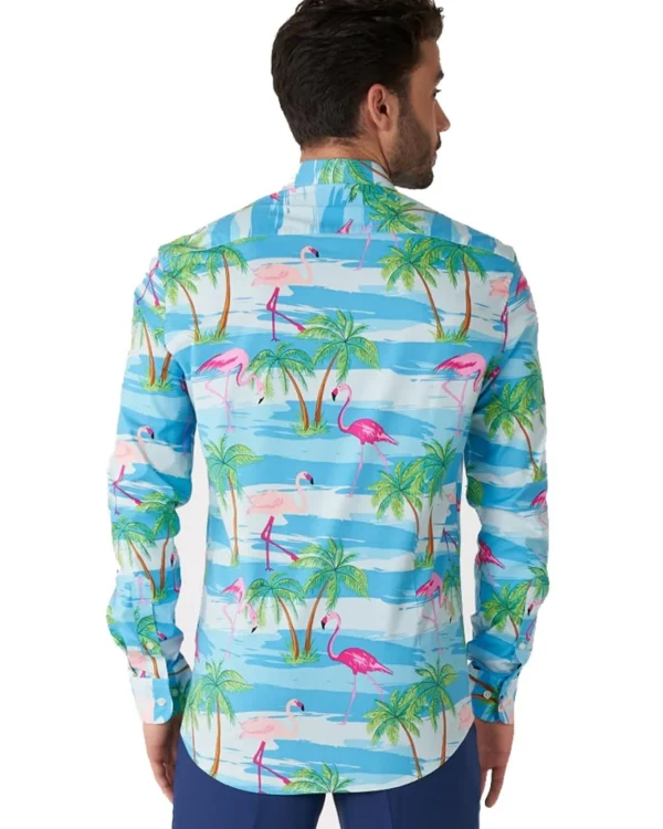 Opposuits Opposuit Flaminguy Mens Shirt> Opposuits