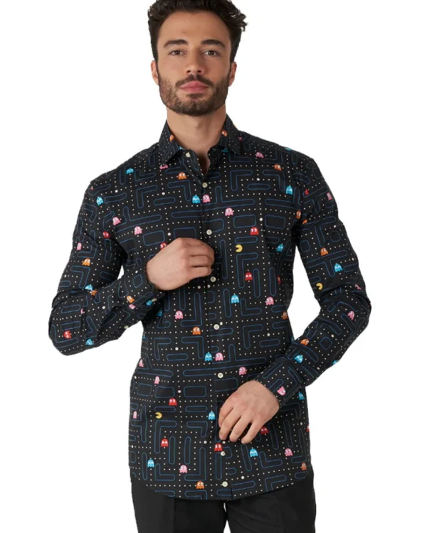 Opposuits Opposuit Pac Man Mens Shirt> Opposuits