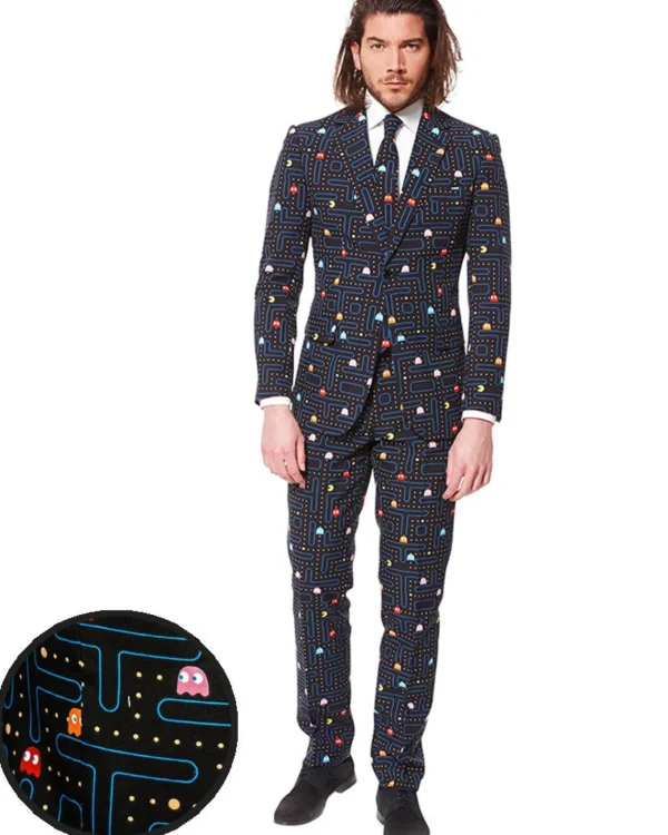 Opposuits Opposuit Pac Man Premium Mens Suit> Opposuits