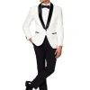 Opposuits Opposuit Pearly White Tuxedo Premium Mens Costume> Opposuits