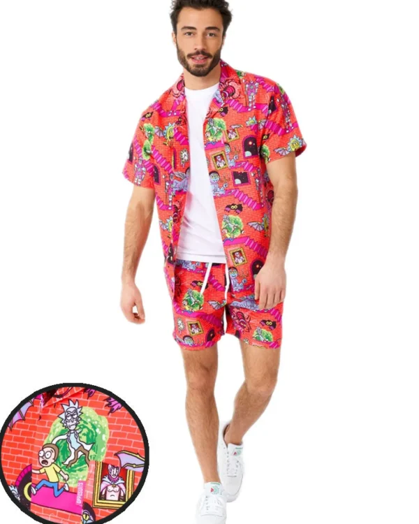 Opposuits Opposuit Rick And Morty Surreal Summer Combo Swim Suit> Opposuits