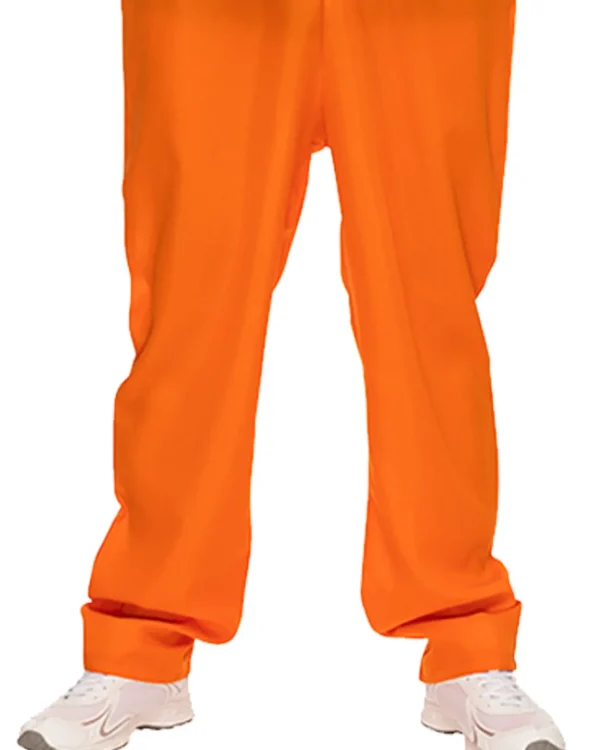 * Orange Prisoner Jumpsuit Adult Costume>Men Men's Costumes