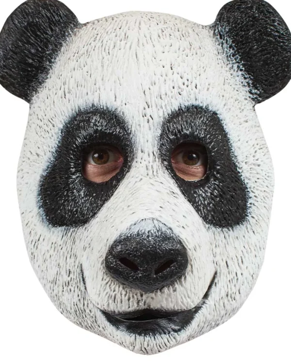 Ghoulish Productions Panda Deluxe Mask> Halloween Masks