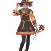 California Costumes Patchwork Scarecrow Girls Costume>Kids Kids Costumes