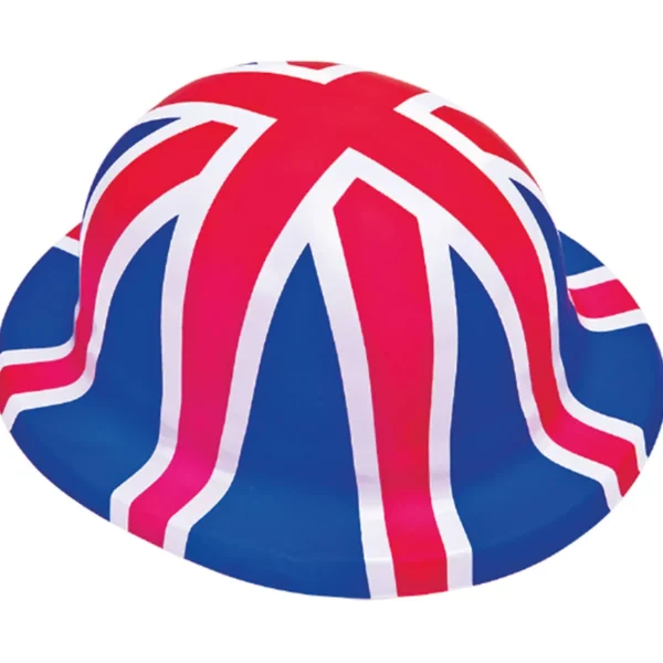 Amscan Patriotic British Flag Bowler Hat> Halloween Hats