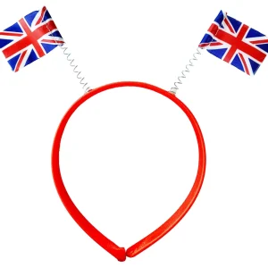 Amscan Patriotic British Flags Headbopper> Halloween Hats