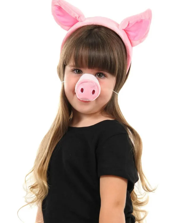 Ikon Collectables Pig Headband Nose And Tail Kit> Halloween Hats