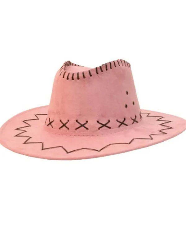 Tomfoolery Pink Cowgirl Hat> Halloween Hats