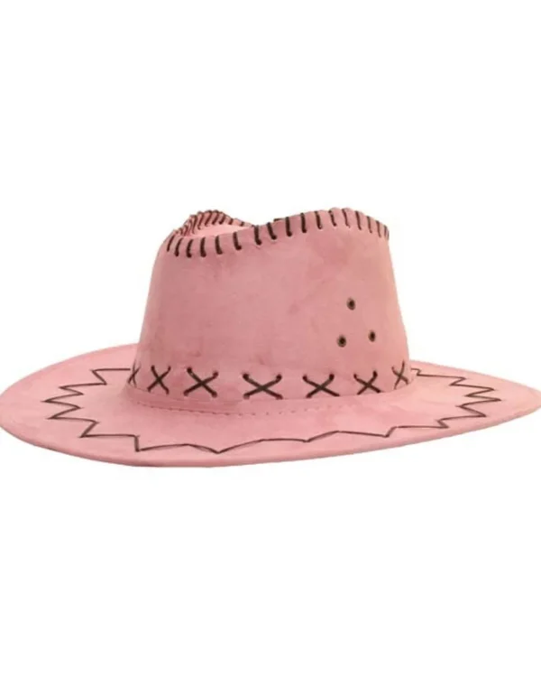 Tomfoolery Pink Cowgirl Hat> Halloween Hats