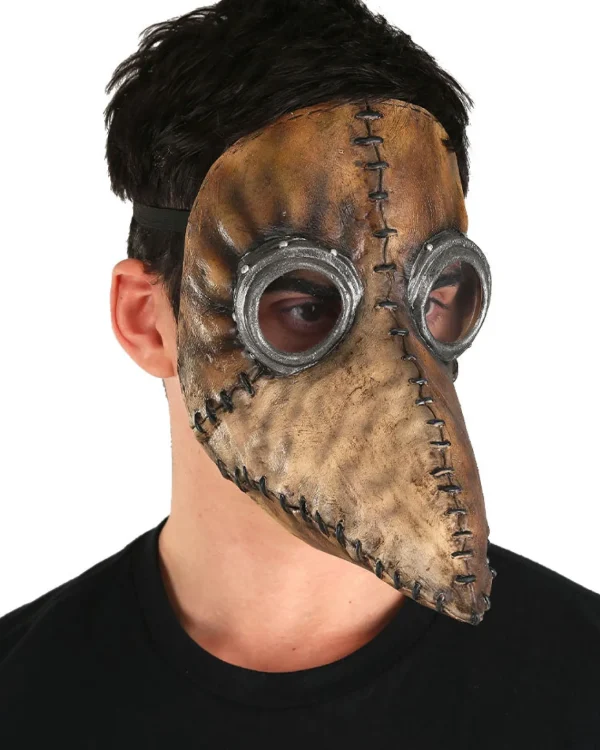 Ghoulish Productions Plague Doctor Brown Mask> Halloween Masks