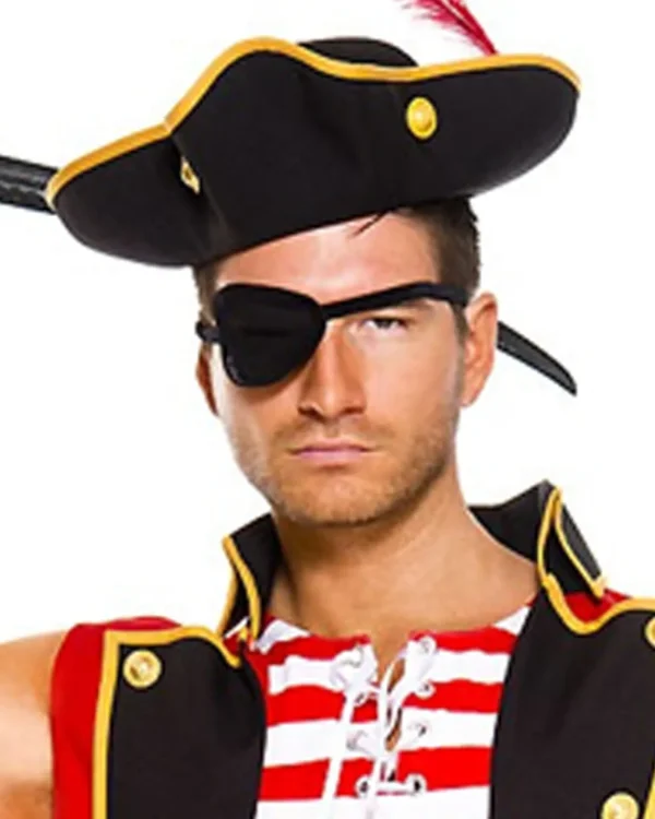 Music Legs Plunderous Pirate Mens Costume>Men Men's Costumes