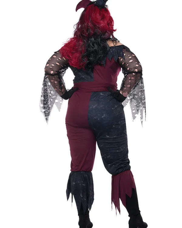 California Costumes Psycho Jester Plus Size Womens Costume>Women Women's Costumes