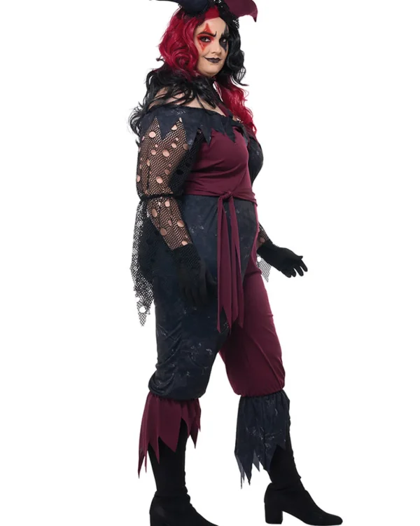 California Costumes Psycho Jester Plus Size Womens Costume>Women Women's Costumes