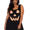 Leg Avenue Pumpkin Jersey Womens Plus Size Costume>Women Women's Costumes