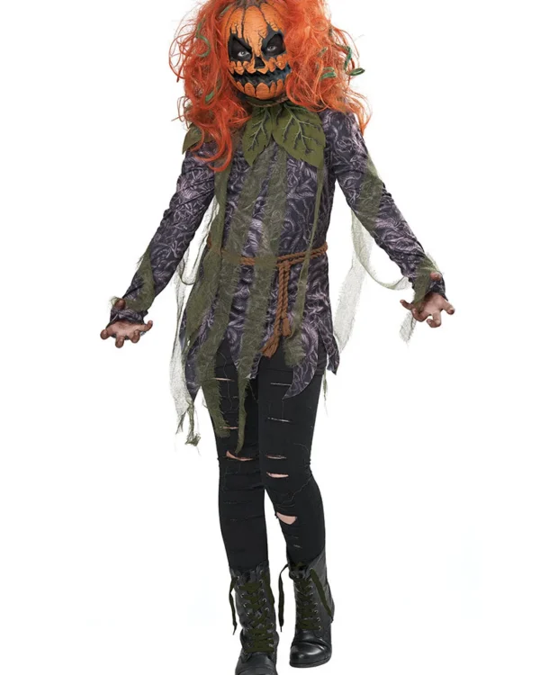 California Costumes Pumpkin Monster Girls Costume>Kids Kids Costumes