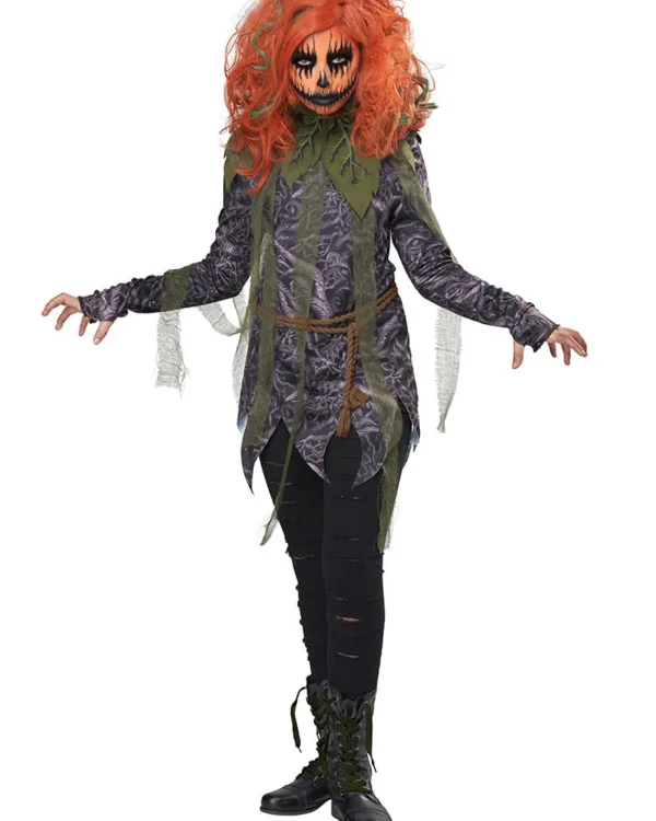 California Costumes Pumpkin Monster Girls Costume>Kids Kids Costumes