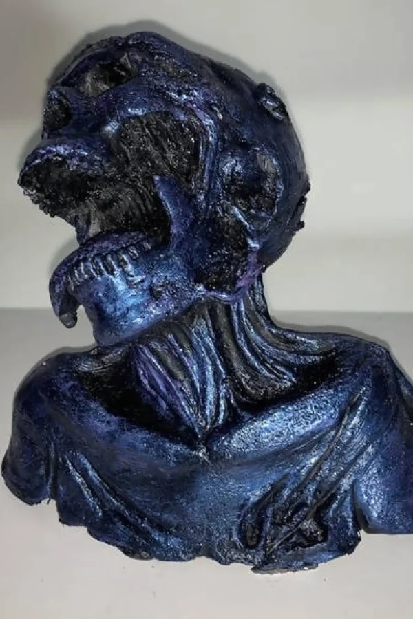 Sarah Mudle Purple Pearl Zombie Resin Statue> Zombie Apocolypse