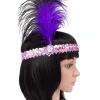 Sweidas Purple Sequin Headband> Halloween Hats