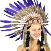 Interalia Purple Small Native American Headdress> Halloween Hats