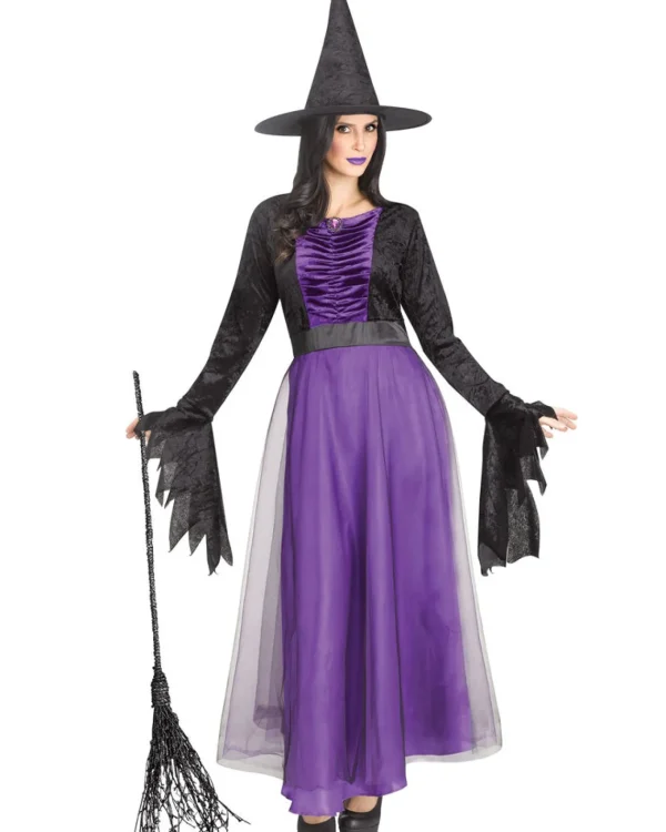 Fun World Purple Witch Womens Costume>Women Women's Costumes