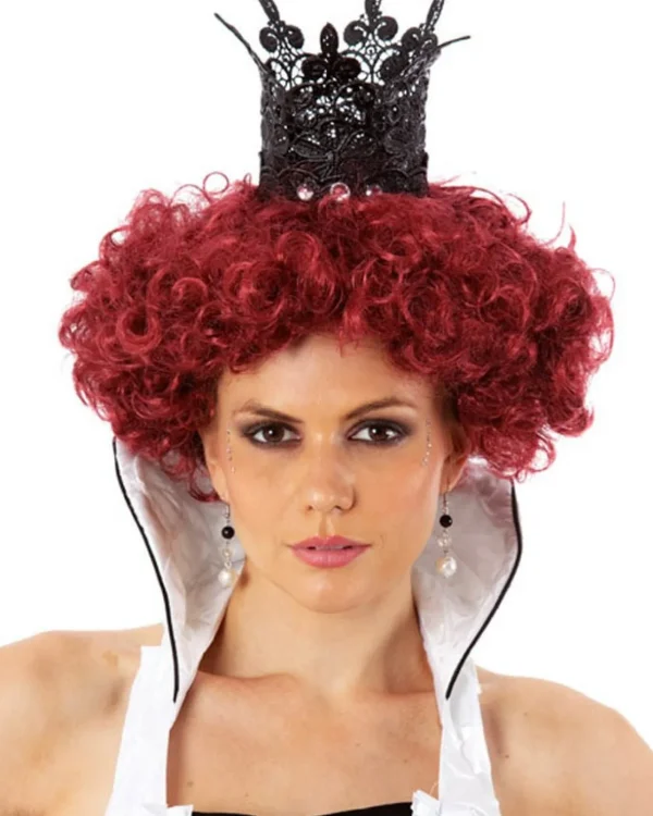 Allaura Wigs and Hair Queen Of Hearts Burgundy Wig> Horror Movies