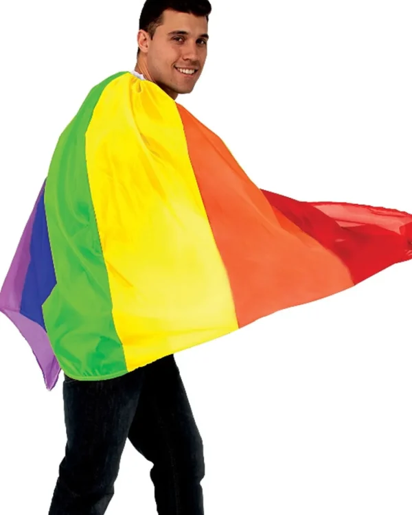 Rubies Rainbow Adult Cape> Halloween Capes