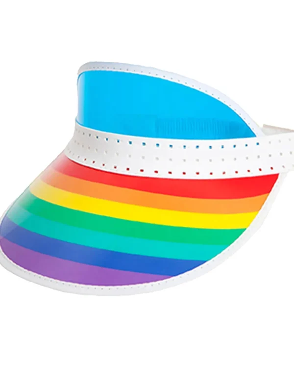 Sweidas Rainbow Pride Visor> Halloween Hats