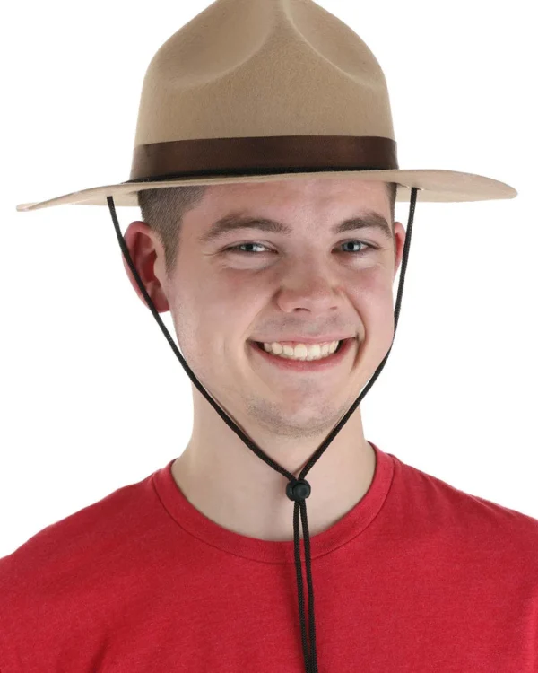 Elope Rcmp Mountie Deluxe Hat> Halloween Hats