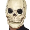 Smiffys Realistic Skull Mask With Moving Jaw> Halloween Masks