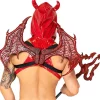 Roma Costumes Red Devil Wings> Halloween Accessories