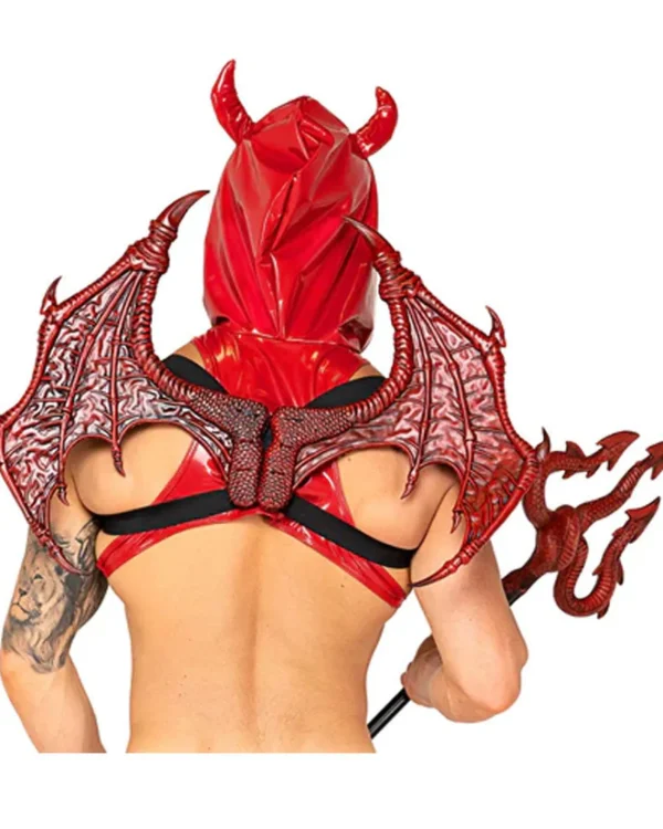 Roma Costumes Red Devil Wings> Halloween Accessories