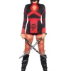 Leg Avenue Red Dragon Ninja Womens Costume>Women Women's Costumes