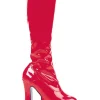 Ellie Shoes Red Platform Go Go Womens Boots> Saints &Amp; Sinners