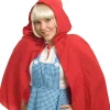 Tomfoolery Red Riding Hood Cape> Halloween Accessories