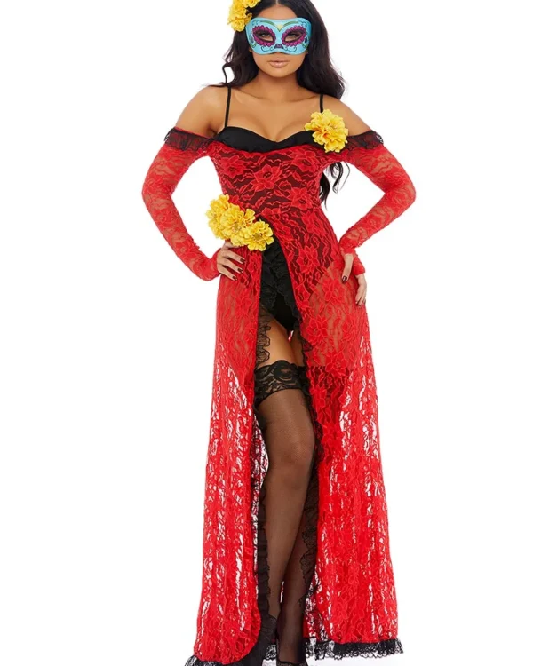 Forplay Reina De Muerte Womens Costume>Women Women's Costumes