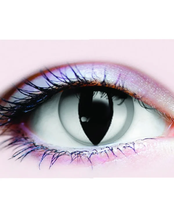 Tomfoolery Reptile Primal 14.5Mm Grey Contact Lenses> Halloween Accessories