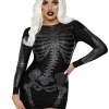 Leg Avenue Rhinestone Black Skeleton Womens Costume>Women Women's Costumes