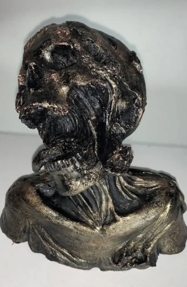 Sarah Mudle Rose Gold Zombie Resin Statue> Zombie Apocolypse