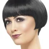 Smiffys 1920S Flapper Bob Black Wig> Halloween Wigs