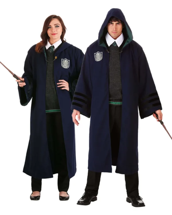 Elope 1920S Hogwarts Slytherin Adult Robe> Horror Movies