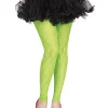 Fun World 80S Neon Green Lace Footless Tights> Halloween Hosiery