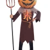 Amscan AU Scary Pumpkin Big Head Kids Costume>Kids Kids Costumes