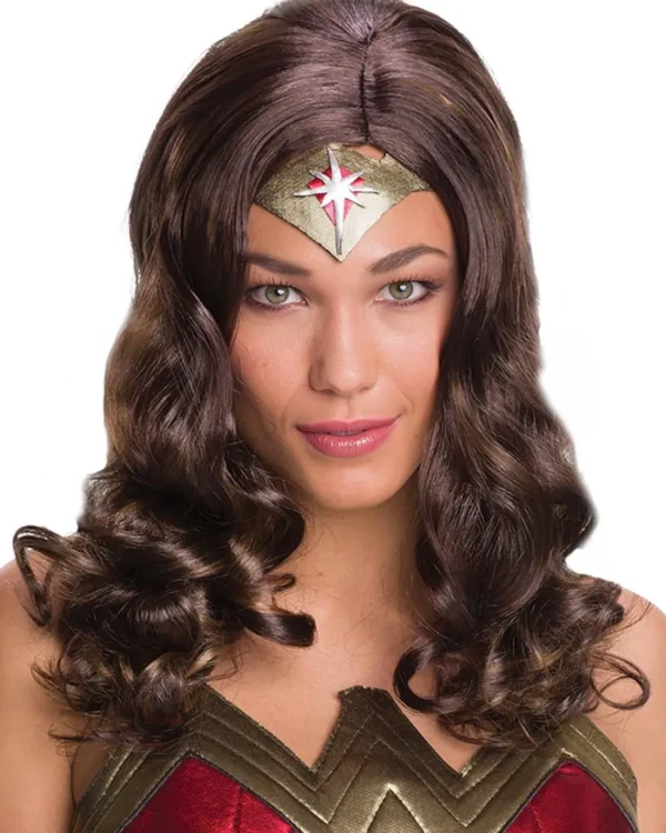 Rubies Secret Wishes Wonder Woman Wig> Halloween Wigs