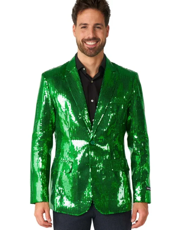 Opposuits Sequins Green Mens Suitmeister Jacket> Opposuits