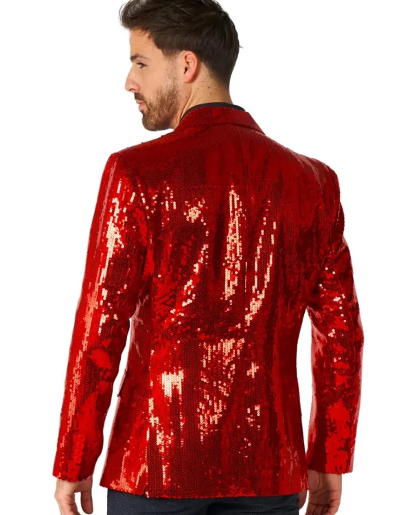 Opposuits Sequins Red Mens Suitmeister Jacket> Opposuits