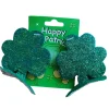 Sweidas Shamrock Glitter Hair Clips Pack Of 2> Halloween Hats