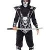 Fun World Silver Skull Lord Ninja Boys Costume>Kids Kids Costumes