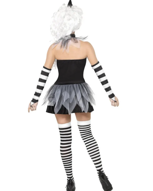 Smiffys Sinister Pierrot Womens Costume>Women Women's Costumes