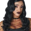 California Costumes Siren Black Wig> Halloween Accessories