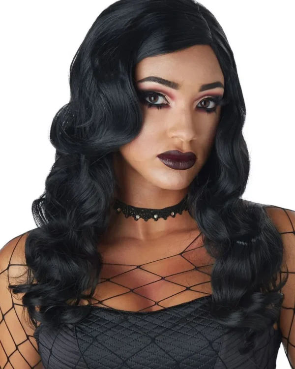 California Costumes Siren Black Wig> Halloween Accessories